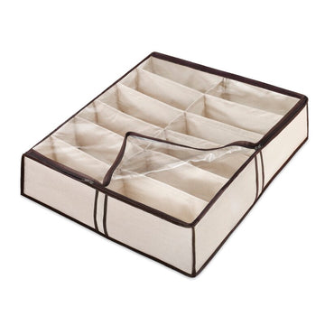 Xerith Fabric Underbed Shoe Storage